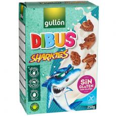 Gullon Chocolate Sharkies 250g Coopers Candy