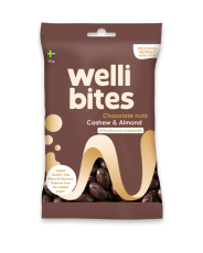 Wellibites Chocolate Nuts 50g Coopers Candy