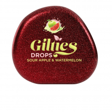 Gilties Drops Sour Apple Watermelon 90g Coopers Candy
