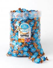 Walkers Salted Caramel Toffees 2.5kg Coopers Candy