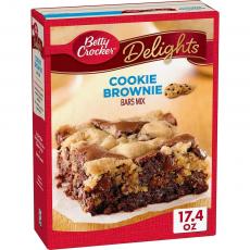 Betty Crocker Cookie Brownie Bars Mix 493g Coopers Candy