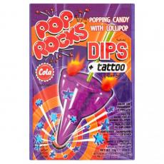 Pop Rocks Dips + Tattoo - Cola 18g Coopers Candy