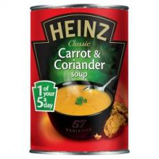 Heinz Classic Carrot & Coriander Soup 400g Coopers Candy