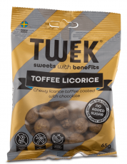 Tweek Toffee Licorice 65g Coopers Candy