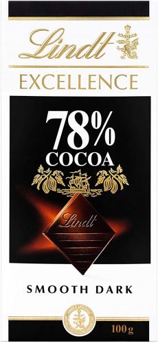 Lindt Excellence 78% Mrk Choklad 100g Coopers Candy