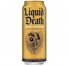 Liquid Death Sparkling Water Mango Chainsaw 500ml Coopers Candy