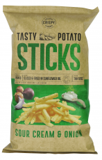 Tasty Potato Sticks Sourcream & Onion 125g Coopers Candy