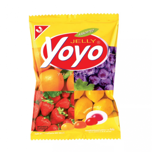 Köp Yoyo Jelly Assorted 80g hos Coopers Candy