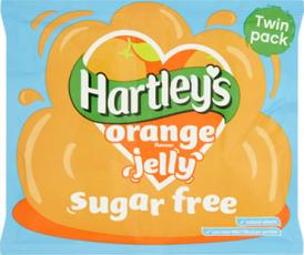 Hartleys Sugar Free Orange Sachet Jelly 23g Coopers Candy