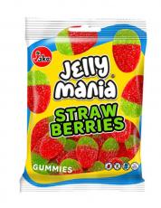 Jake Jelly Mania Sour Strawberries 100g Coopers Candy