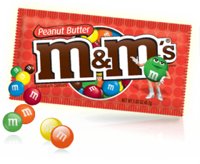 M&Ms Peanut Butter 48g Coopers Candy