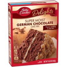 Betty Crocker Super Moist German Chocolate Cake Mix 432g Coopers Candy