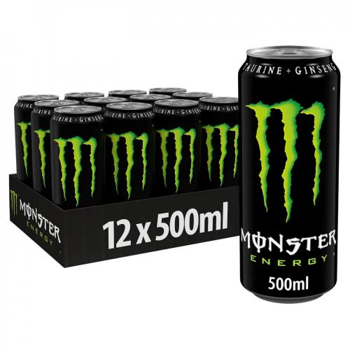 Monster Energy 50cl x 24st (helt flak) Coopers Candy
