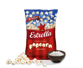 Estrella Indian popcorn Coopers Candy