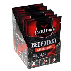 Jack Links Beef Jerky - Sweet & Hot 25g x 12st Coopers Candy