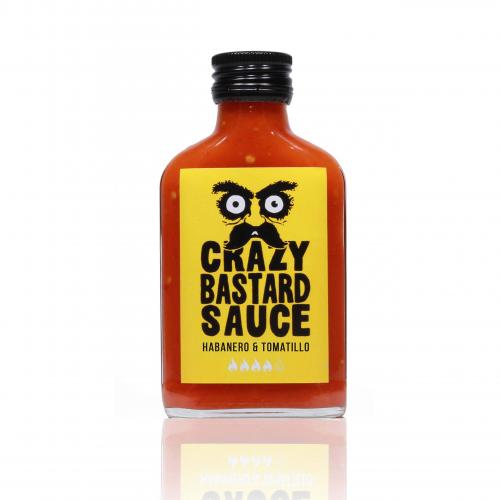 Crazy Bastard Sauce - Habanero & Tomatillo 100ml Coopers Candy