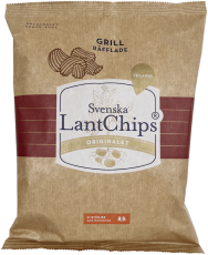 Lantchips Grill Räfflade 200g Coopers Candy