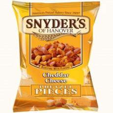Snyders Cheddar Cheese Pretzel Pieces 125gram Coopers Candy