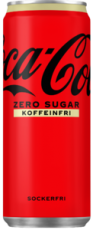Coca-Cola Zero Koffeinfri 33cl Coopers Candy