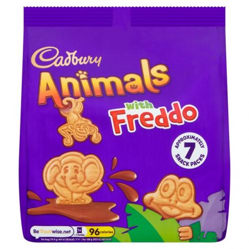 Köp Cadbury Mini Animals 139g hos Coopers Candy