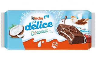 Kinder Delice Coconut 370g (10 pack) Coopers Candy