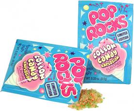 Pop Rocks Cotton Candy 9.5g Coopers Candy