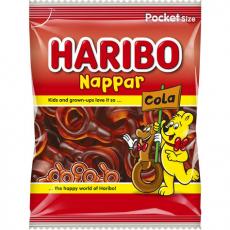 Haribo Nappar Cola 80g Coopers Candy