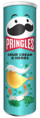 Pringles Sour Cream & Herbs 200g Coopers Candy