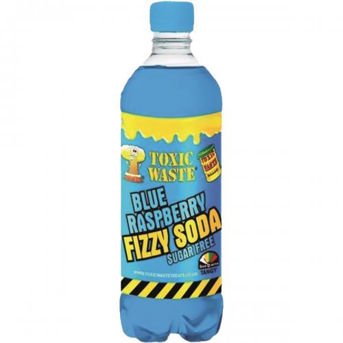 Toxic Waste Blue Raspberry Soda 500ml Coopers Candy