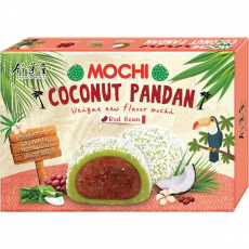Bamboo House Mochi Coconut Pandan Red Bean 180g Coopers Candy