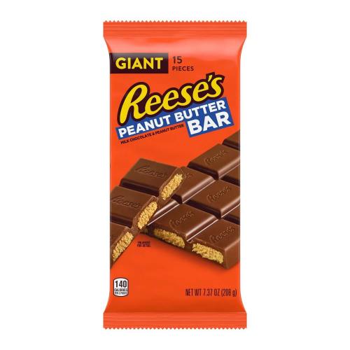 Reeses Peanut Butter Giant Bar 208g Coopers Candy