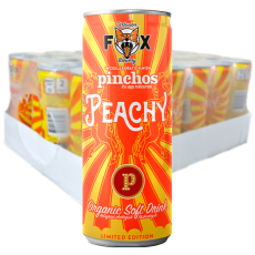Dirtwater Fox x Pinchos - Peachy 25cl x 24st (helt flak) Coopers Candy