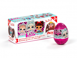 L.O.L Surprise Chokladägg 3-pack Coopers Candy