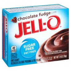Jello Sugar Free Pudding Chocolate Fudge 39g Coopers Candy