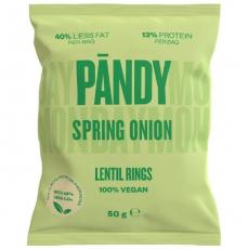 Pandy Lentil Rings Spring Onion 50g Coopers Candy