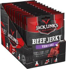 Jack Links Beef Jerky - Teriyaki 70g x 12st Coopers Candy