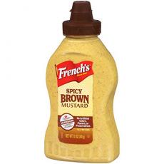 Frenchs Spicy Brown Mustard 340g Coopers Candy