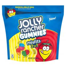 Jolly Rancher Misfits Gummies 368g Coopers Candy