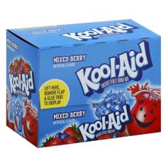 Kool-Aid Soft Drink Mix - Mixed Berry 6.2g x 48st Coopers Candy