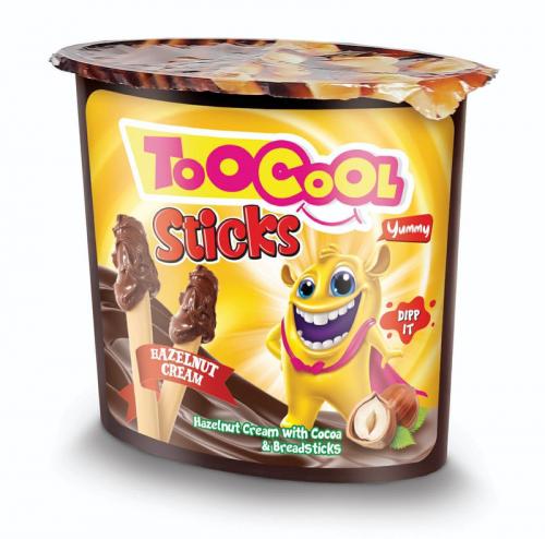 Too Cool Sticks Hazelnut Cream 55g Coopers Candy