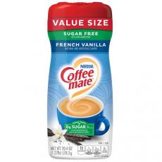 Coffee-Mate Sugar Free French Vanilla 578g Coopers Candy