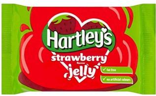Hartleys Tab Jelly - Strawberry 135g Coopers Candy