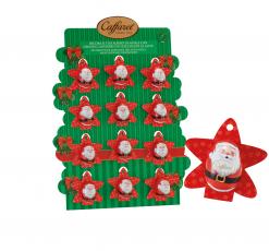 Caffarel - Julgransdekoration Tomte Ljus Choklad 12g (1st) Coopers Candy