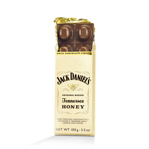 Köp Jack Daniels Tennessee Honey Fylld Choklad hos Coopers Candy