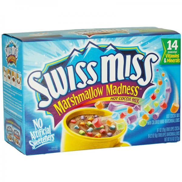 Köp Swiss Miss Marshmallow Madness 272g hos Coopers Candy