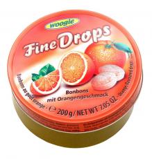 Woogie Fine Drops - Apelsin 200g Coopers Candy
