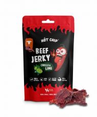 Hot Chip Beef Jerky - Chilli & Lime 25g Coopers Candy