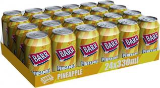 Barr Pineapple 33cl x 24st (helt flak) Coopers Candy