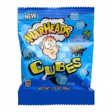 Warheads Cubes Blue Raspberry 99g Coopers Candy