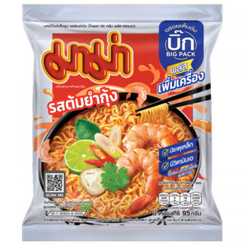 Mama Tom Yum Shrimp Flavour 95g Coopers Candy